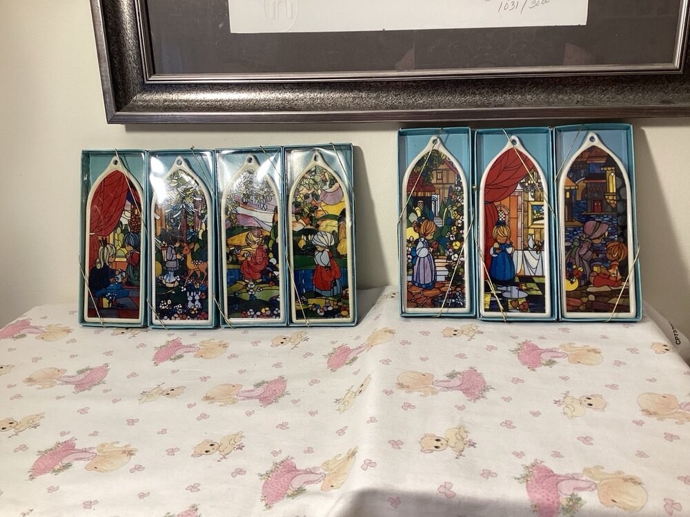 Precious moments Beatitudes Ornament Series / 7 piece set